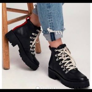 Steve Madden platform combat boots